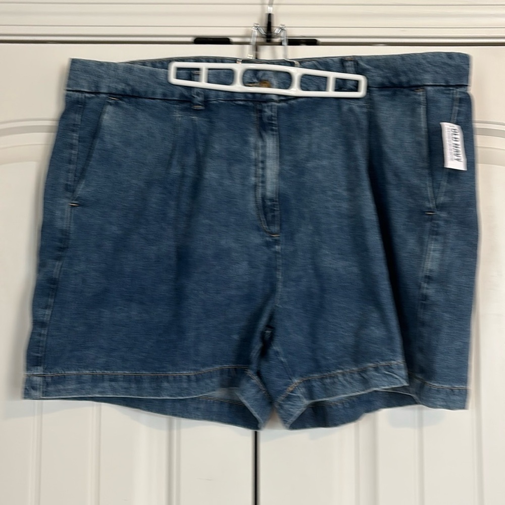 Old Navy High Waist Denim Shorts in Blue